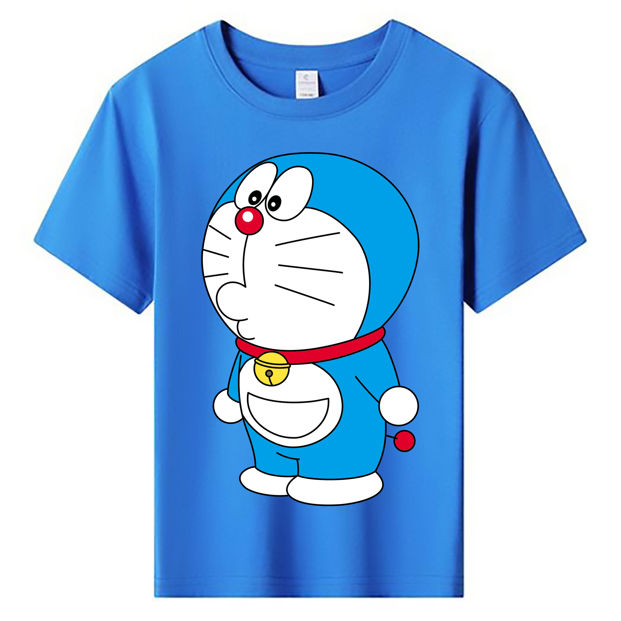 （画像用） ドラえもん Doraemon 綿100％キッズTシャツ（フロントプリント）